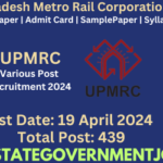 upmrc UP Metro Executive / Non Executive Recruitment 2024